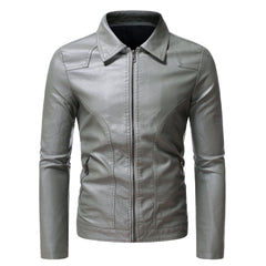 Slim Fit Leather Jacket