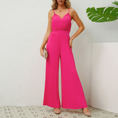 V Neck Jumpsuit