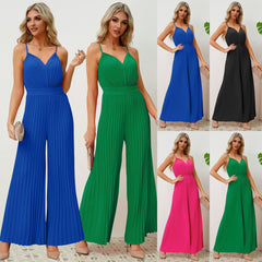 V Neck Jumpsuit