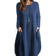 Winter Long Sleeve Dress