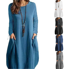 Winter Long Sleeve Dress