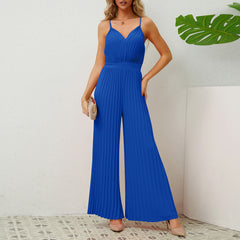 V Neck Jumpsuit