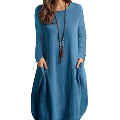 Winter Long Sleeve Dress